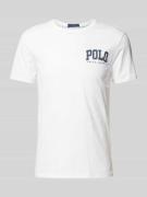 Polo Ralph Lauren T-Shirt mit Label-Print in Weiss, Größe XXL