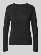 Vero Moda Langärmeliger Strickpullover Modell 'DOFFY' in Black, Größe ...