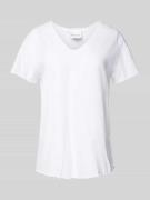 My Essential Wardrobe T-Shirt mit V-Ausschnitt Modell 'THE VTEE' in We...