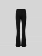 OH APRIL Bootcut Leggings mit elastischem Bund in Black, Größe S