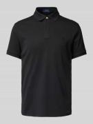 POLO RALPH LAUREN Poloshirt mit gerippten Ärmelabschlüssen in Black, G...