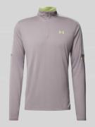 Under Armour Sweatshirt mit Label-Print Modell 'Tech Utility' in Anthr...