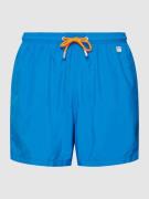 MC2 Saint Barth Badehose mit Label-Patch in Royal, Größe M