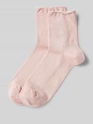 CK Calvin Klein Socken mit Label-Detail im 2er-Pack in Rosa, Größe 35-...