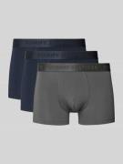 Tommy Hilfiger Trunks mit elastischem Logo-Bund im 3er-Pack in Dunkelb...