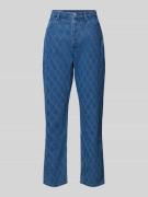 Pepe Jeans Straight Leg Jeans im 5-Pocket-Design Modell 'DIAMON' in Bl...