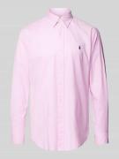 Polo Ralph Lauren Freizeithemd mit Button-Down-Kragen in Pink, Größe S