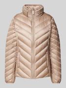 MICHAEL Michael Kors Steppjacke mit Stehkragen in Beige, Größe L