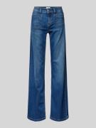 Cambio Wide Fit Jeans mit Knopf- und Reißverschluss Modell 'TESS' in B...