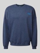 American Vintage Sweatshirt mit Label-Print Modell 'DOVEN' in Marine, ...