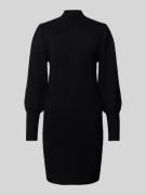 Only Strickkleid mit Turtleneck Modell 'KATIA' in Black, Größe XS