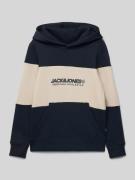 Jack & Jones Loose Fit Hoodie mit Känguru-Tasche Modell 'ELEGACY' in M...