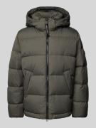 Marc O'Polo Regular Fit Daunenjacke mit abnehmbarer Kapuze in Dunkelbr...