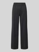 ROSNER Wide Leg Stoffhose mit elastischem Bund Modell 'May' in Anthraz...