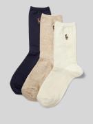 Polo Ralph Lauren Socken mit Logo-Stitching im 3er-Pack in Dunkelblau,...