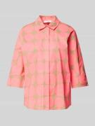 Christian Berg Woman Bluse mit 3/4-Arm in Rosa, Größe 36