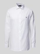 Polo Ralph Lauren Custom Fit Business-Hemd mit Kentkragen in Weiss, Gr...