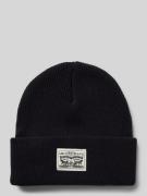 Levi's® Beanie mit Label-Patch Modell 'BACKPATCH' in Black, Größe One ...