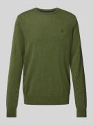 Polo Ralph Lauren Strickpullover aus Lanawolle mit Rundhalsausschnitt ...