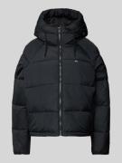 Tommy Jeans Steppjacke mit Kapuze Modell 'VAIL' in Black, Größe XS