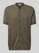 Mango Regular Fit Polohemd mit Knopfleiste Modell 'ruisenor' in Khaki,...