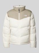 The North Face Steppjacke mit Stehkragen Modell 'SAIKURU' in Offwhite,...