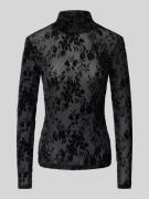 Jake*s Collection Longsleeve mit Turtleneck in Black, Größe 36