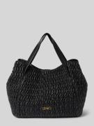 Liu Jo White Handtasche mit Strukturmuster Modell 'Cromite' in Black, ...