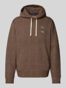 Polo Ralph Lauren Hoodie mit Label-Stitching in Hazel, Größe XL