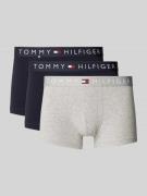 Tommy Hilfiger Boxershorts mit elastischem Label-Bund im 3er-Pack in M...