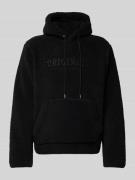 Jack & Jones Hoodie mit Label-Stitching Modell 'FREDERIKSBERG' in BLAC...