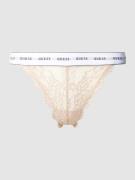 Guess String mit Spitze Modell 'BELLE BRAZILIAN' in Beige, Größe L