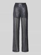 Vero Moda Loose Fit Meshhose mit Paillettenbesatz Modell 'SAFINA' in A...