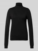 Vero Moda Shaped Fit Rollkragenpullover mit Glitzer-Effekt Modell 'HAP...