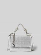 Steve Madden Crossbody Bag mit Allover-Strasssteinbesatz in Silber, Gr...