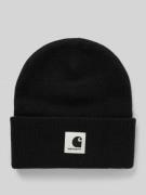 Carhartt Work In Progress Beanie mit Label-Patch Modell 'ASHLEY' in Bl...