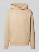 REVIEW Essentials Logo Hoodie in Taupe, Größe L