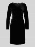 Christian Berg Woman Selection Knielanges Kleid mit Knoten-Detail in B...