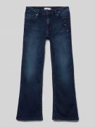 Tommy Hilfiger Teens Flared Fit Jeans mit Logo-Stitching in Dunkelblau...