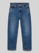 Tommy Hilfiger Teens Straight Fit Jeans im 5-Pocket-Design Modell 'SKA...