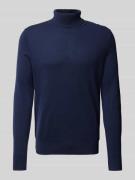 Christian Berg Men Wollpullover mit Rollkragen und Kaschmir-Anteil in ...