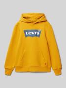 Levi’s® Kids Hoodie mit Kapuze in Senf, Größe 164