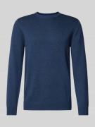 Christian Berg Men Strickpullover mit Woll-Anteil und Rundhalsausschni...