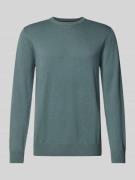 Christian Berg Men Strickpullover mit Woll-Anteil und Rundhalsausschni...