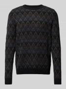 Jack & Jones Premium Strickpullover mit gerippten Abschlüssen Modell '...