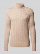 Jack & Jones Premium Strickpullover mit Zopfmuster Modell 'BLUCRASH' i...