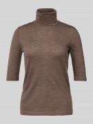 MaxMara Leisure Strickpullover mit Rollkragen Modell 'VADIUS' in Hazel...