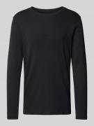 MCNEAL Longsleeve mit Rundhalsausschnitt in Black, Größe L