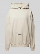 Pegador Oversized Hoodie mit Label-Print Modell 'NISA' in Beige, Größe...