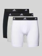 ADIDAS SPORTSWEAR Trunks mit elastischem Label-Bund in Blau, Größe L